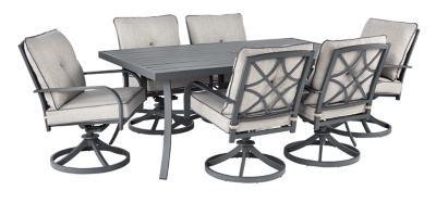 Donnalee Bay Outdoor Dining Table And 6 Chairs Ashley Furniture Homestore