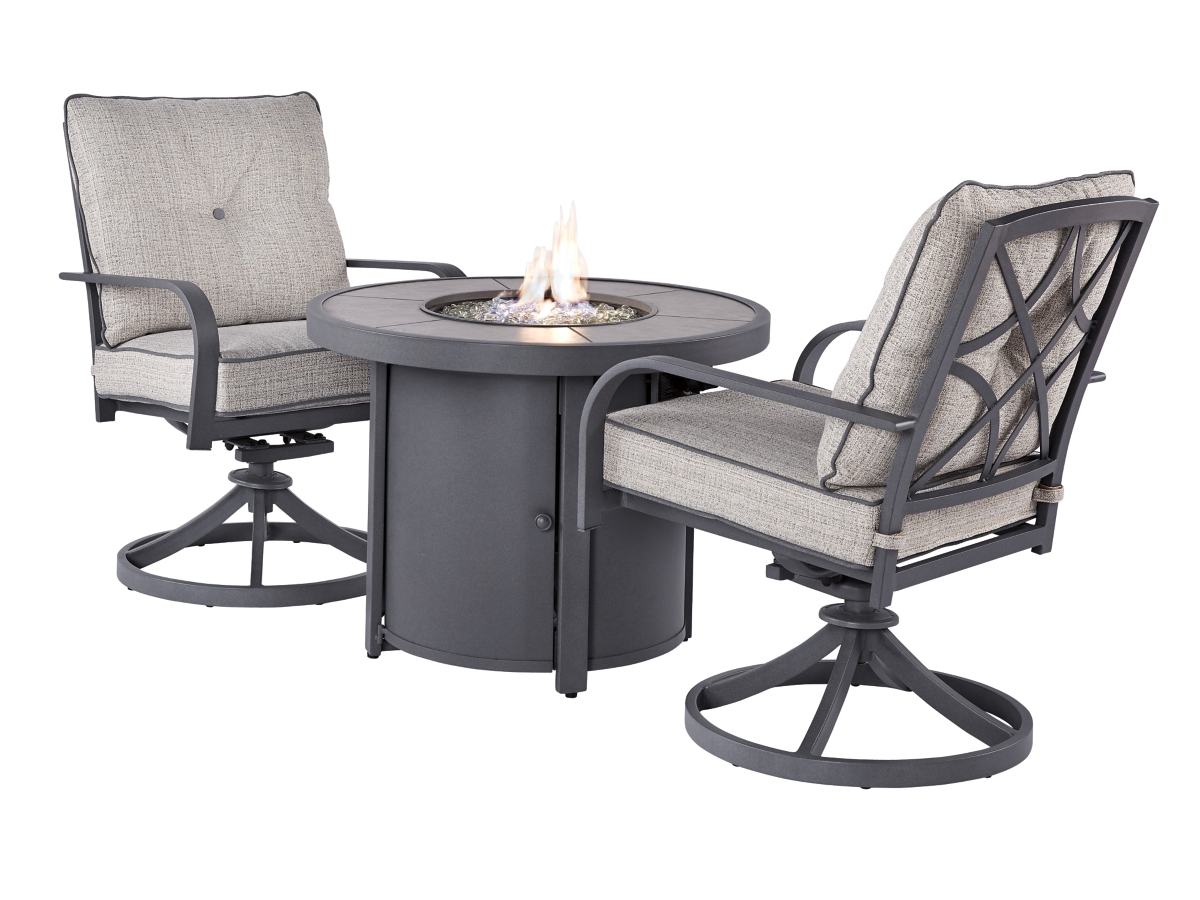 Donnalee Bay Outdoor Fire Pit Table Ashley