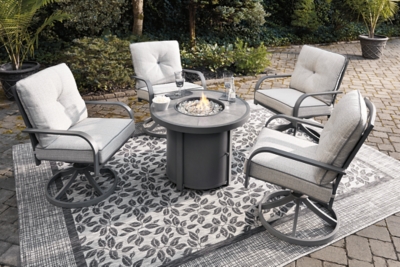 Donnalee Bay Fire Pit Table Ashley Furniture Homestore