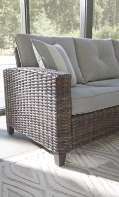 Wicker patio discount furniture 4 piece