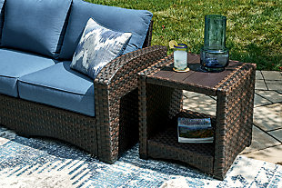 Windglow Outdoor End Table, , rollover