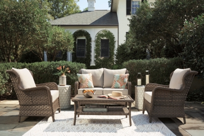 Patio loveseat set hot sale