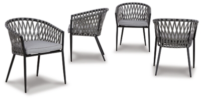 Palm Bliss Outdoor Dining Chair (Set of 4), , large