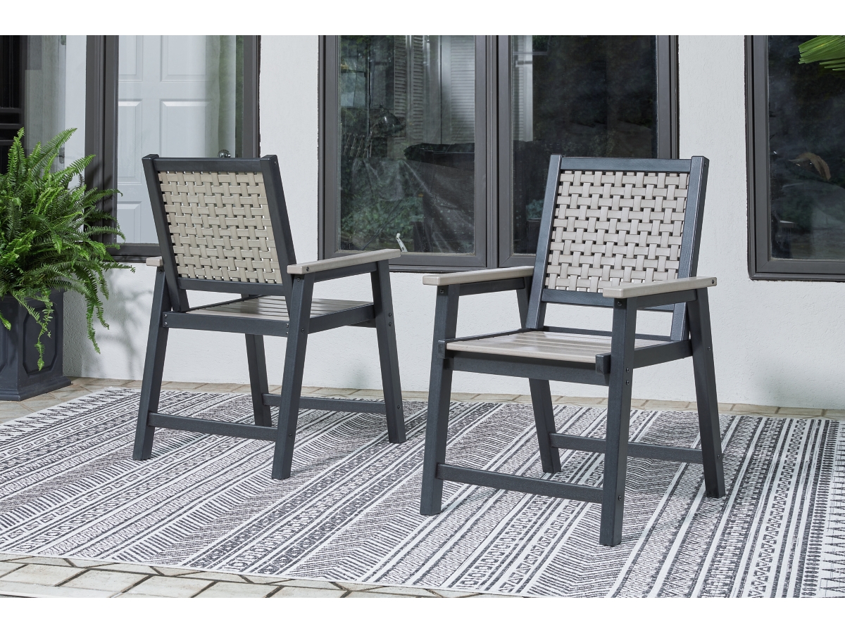 Mount Valley Outdoor Arm Chair (Set of 2) | Ashley