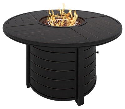 Castle Island Fire Pit Table Ashley Furniture Homestore