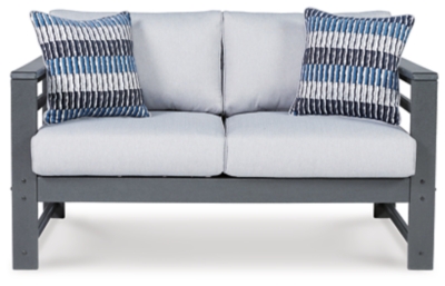 Amora Outdoor Sofa with Cushion & Loveseat