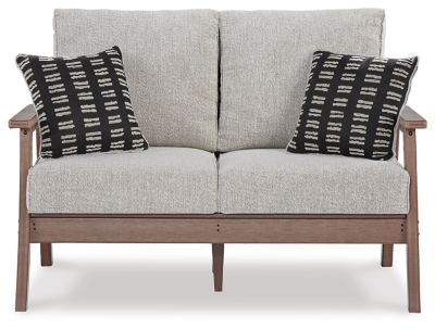 Emmeline Outdoor Sofa with Cushion & Loveseat