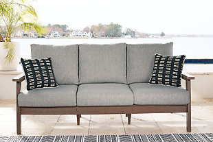 Emmeline Outdoor Sofa with Cushion, , rollover
