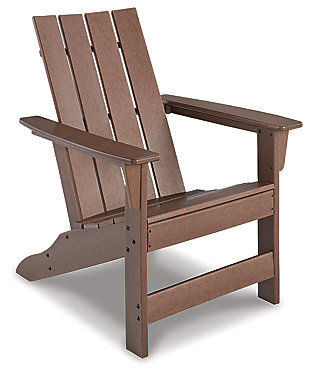 Emmeline Adirondack Chair, Brown, large