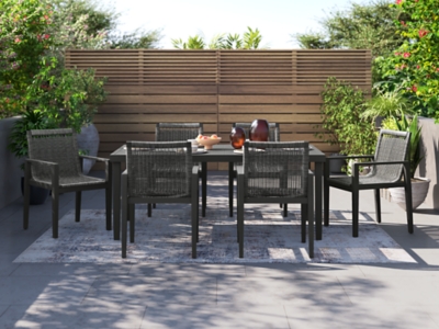 Maroska Outdoor Dining Table and 6 Chairs, , rollover