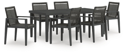 Maroska Outdoor Dining Table and 6 Chairs, , large
