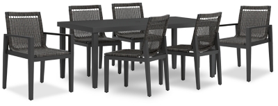 Maroska Outdoor Dining Table and 6 Chairs, , grid