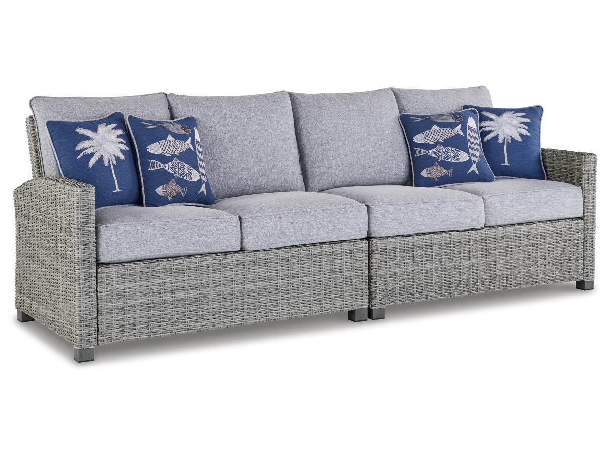 Naples Beach 2 Piece Outdoor Modular Seating Naples Beach 2 Piece Outdoor Modular Seating