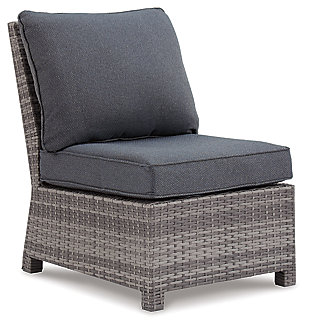 Salem Beach Armless Chair with Cushion, , large