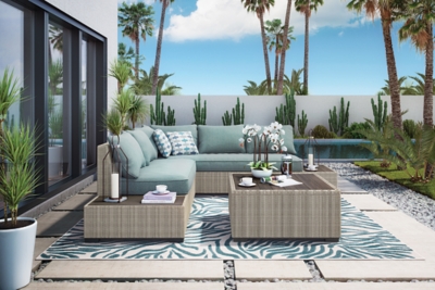 Silent Brook 3-piece Outdoor Sectional Set, , large