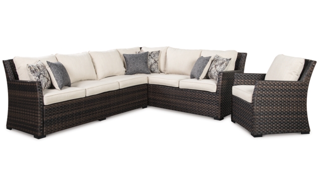Easy Isle 3-Piece Outdoor Sectional Set