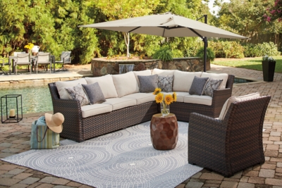 Devra Bay 2-Piece 11' Octagonal Tilt Umbrella Set