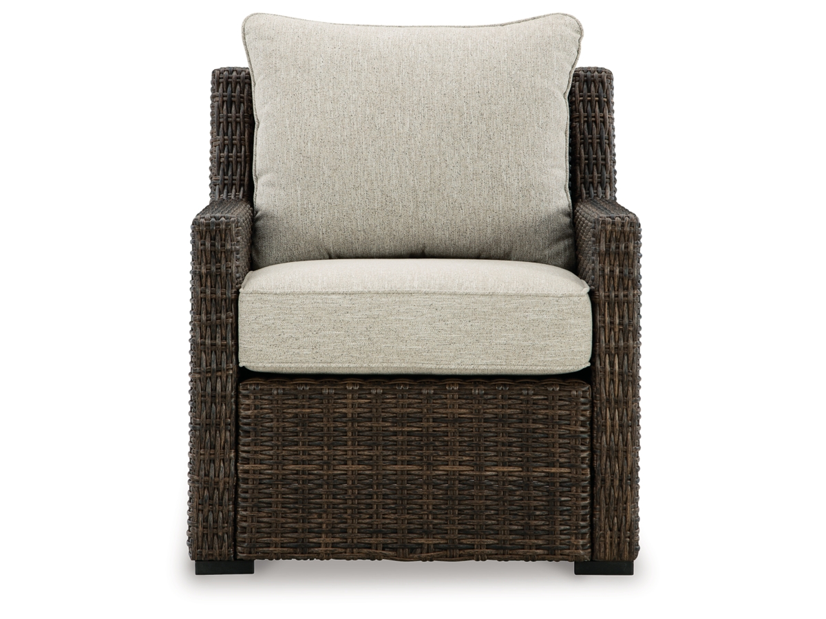 Brook Ranch Outdoor Lounge Chair with Cushion | Ashley