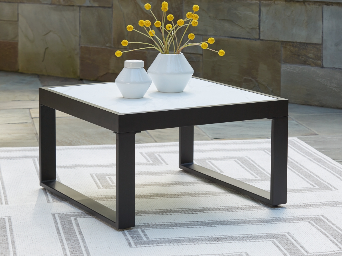Beachloft Outdoor Coffee Table - Black/Gray Beachloft Outdoor Coffee Table - Black/Gray