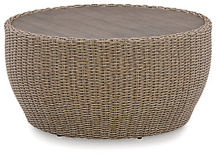 Danson Outdoor Coffee Table, , large