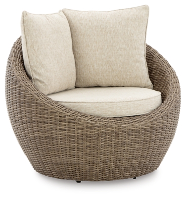 Danson Swivel Lounge with Cushion (Set of 2) | Ashley