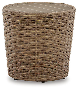 Sandy Bloom Outdoor End Table, , large
