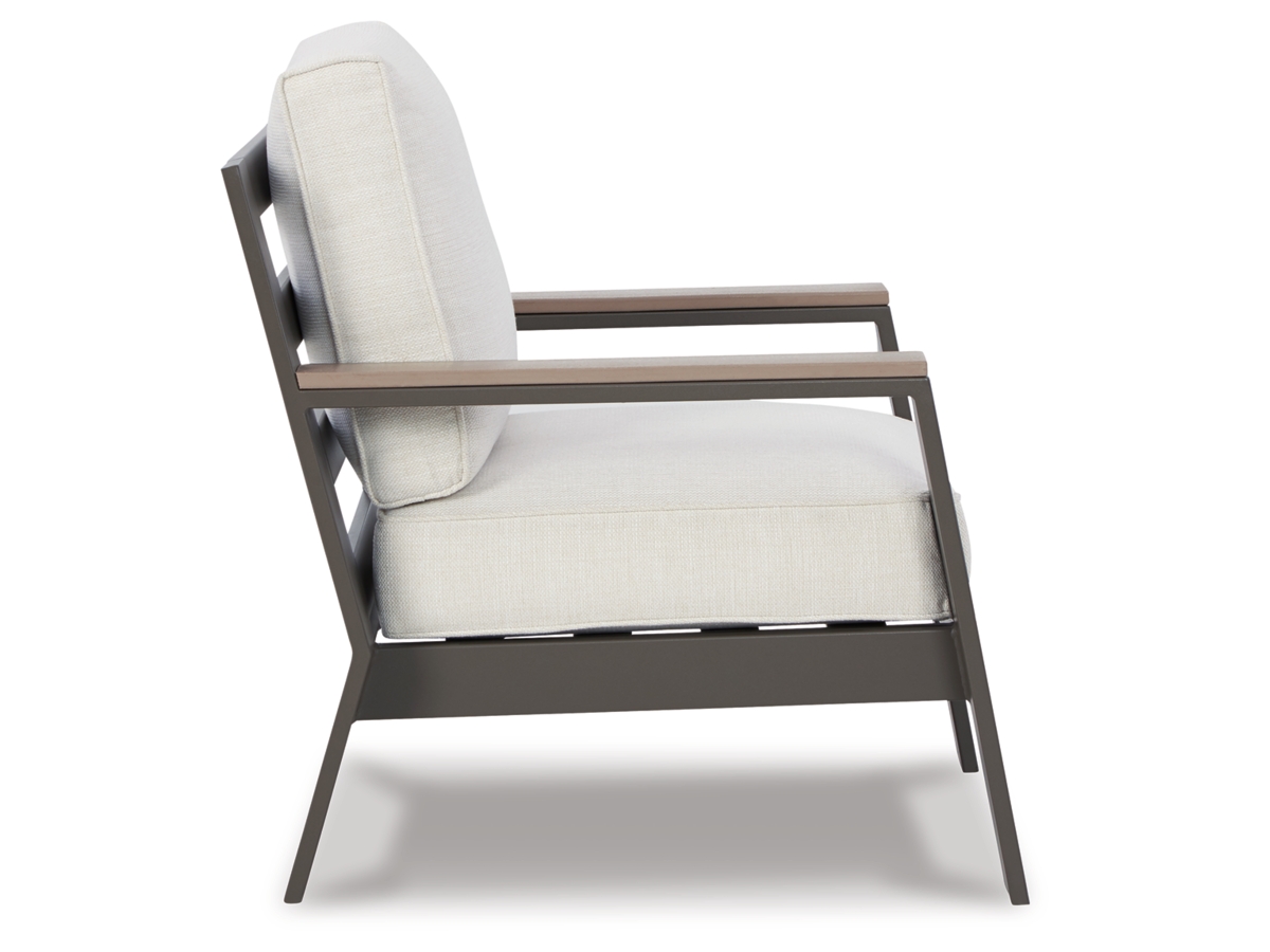Tropicava Outdoor Lounge Chair with Nuvella Cushion | Ashley