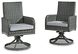 Elite Park Swivel Chair with Cushion (Set of 2), , large