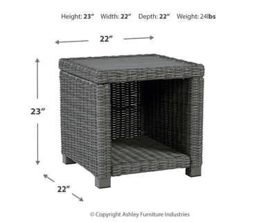 Elite Park Outdoor End Table, , large