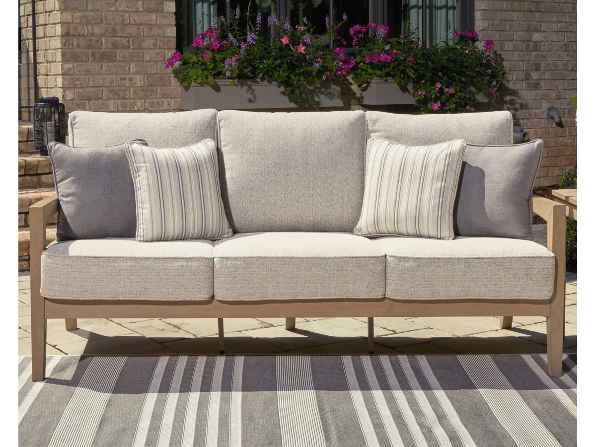 Ashley sofa with cushion discount