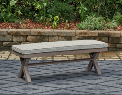 Hillside Barn 54" Outdoor Dining Bench, , rollover