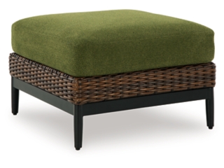 Horizon Hall Outdoor Ottoman with Cushion