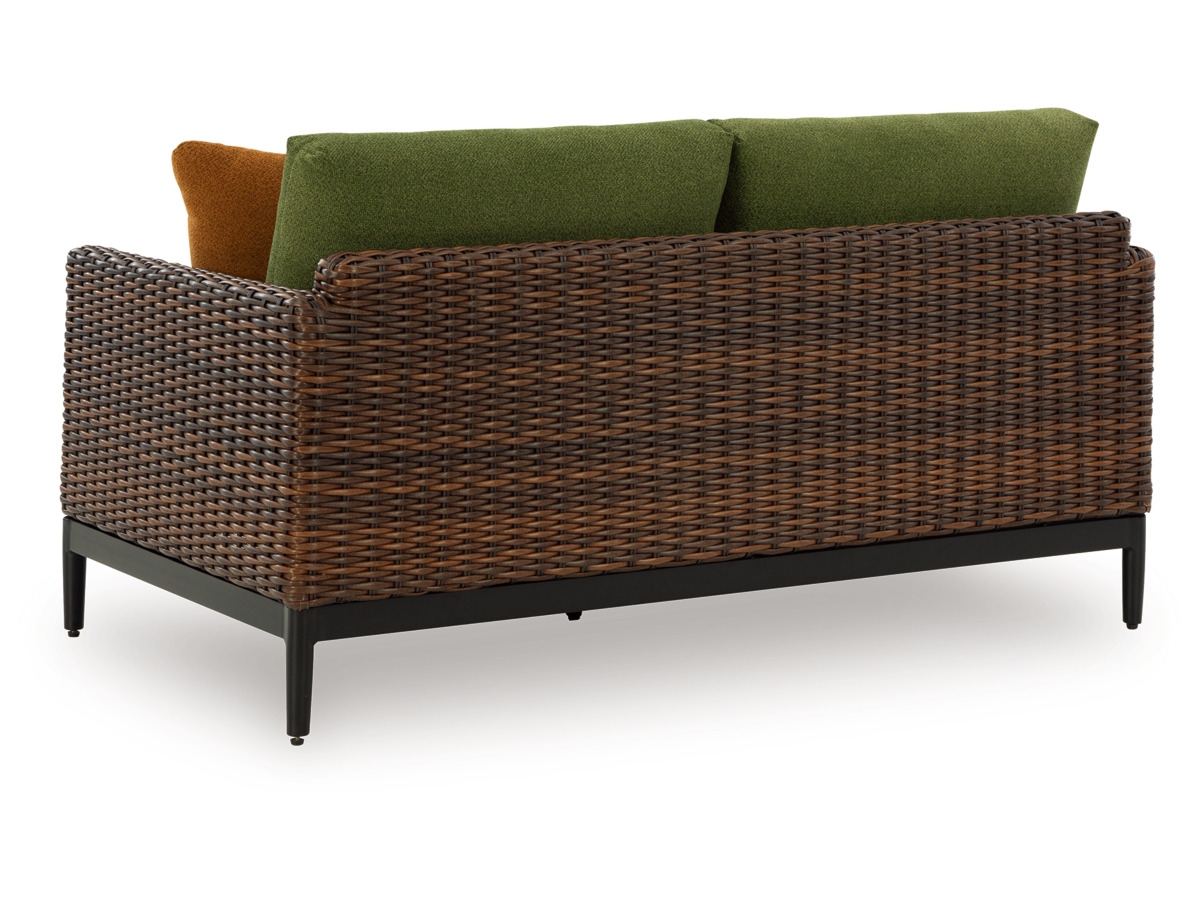 Horizon Hall Outdoor Loveseat with Cushion | Ashley