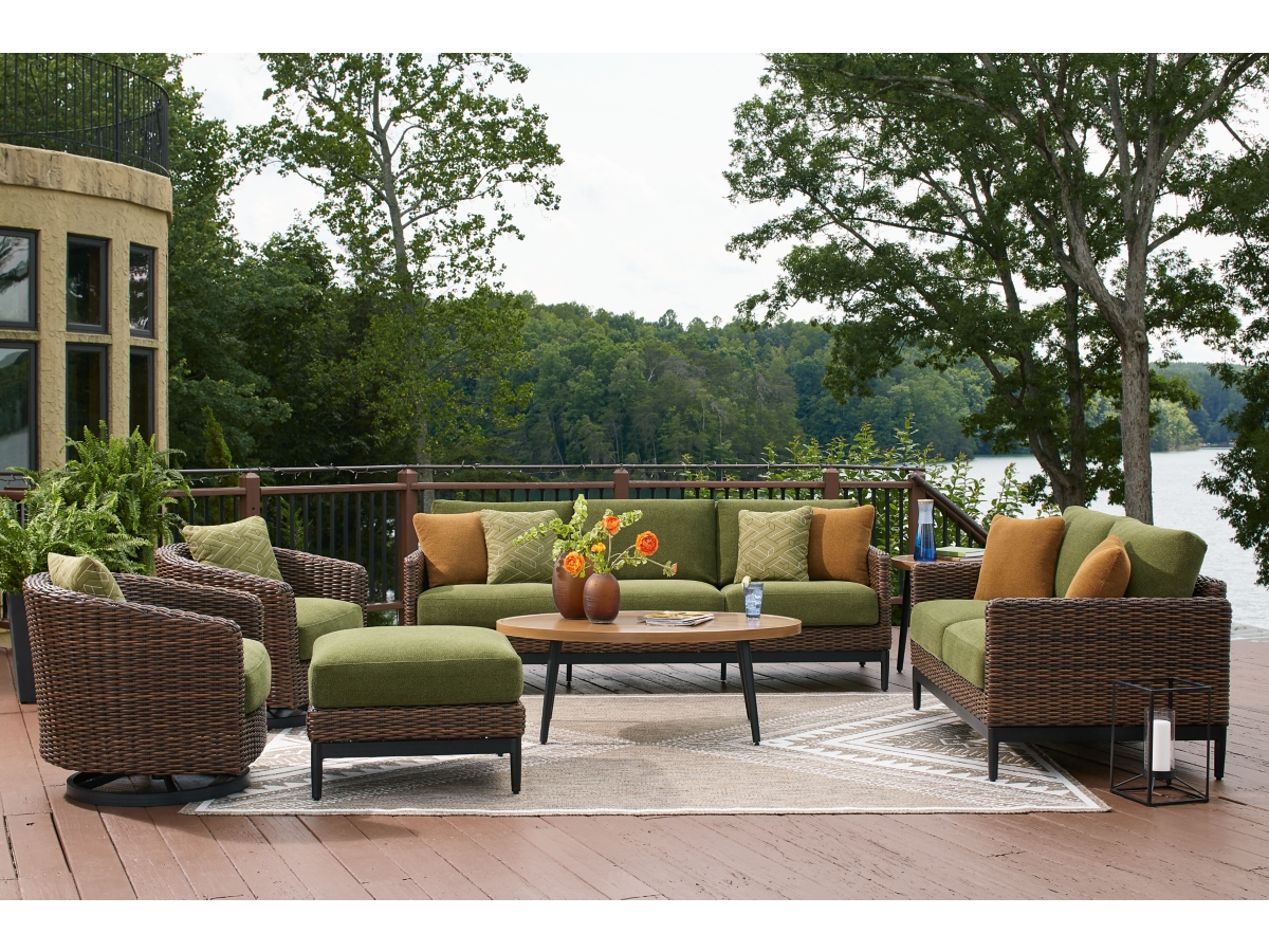 Horizon Hall 2 Lounge Chairs with End Table | Ashley