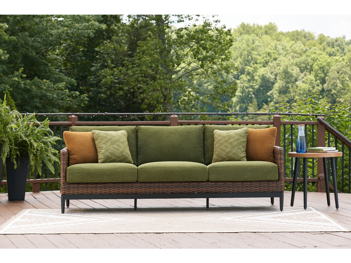 アオ　0308 Horizon Hall Outdoor Sofa with Cushion | Ashley