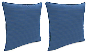 Home Accents Outdoor Sunbrella 18" x 18" Toss Pillow (Set of 2), Galaxy, large