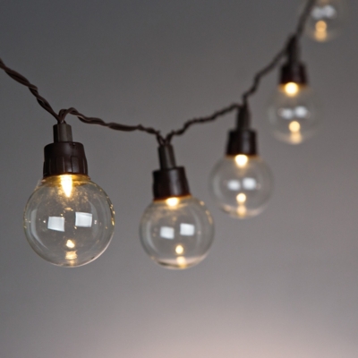 P600000352 Solar Light String Set, Brown sku P600000352