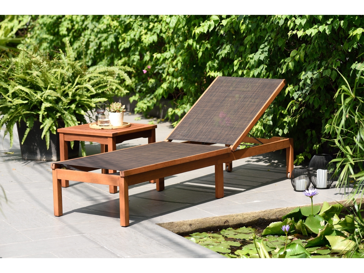 Image of Outdoor Chaise Lounge Chair