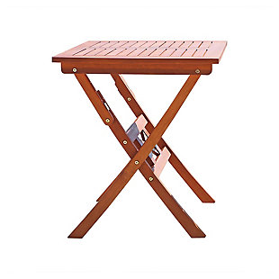 Vifah Malibu Outdoor Folding Bistro Table, , large