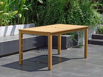 Amazonia Teak Finish Rectangular Dining Table | Ashley