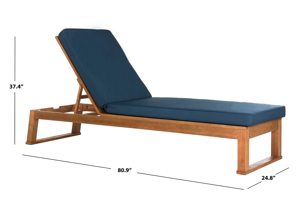 Safavieh Solano Outdoor Chaise Lounge