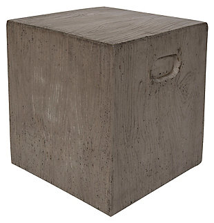 Safavieh Cube Indoor/Outdoor Modern Concrete Accent Table, , large