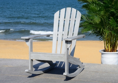 P600000826 Safavieh Outdoor Brizio Adirondack Rocking Chair  sku P600000826