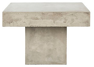 Safavieh Tallen Indoor/Outdoor Modern Concrete Coffee Table, , large