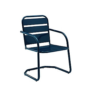 Crosley Brighton 2-piece Chair Set, Blue, large