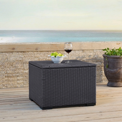 Biscayne Outdoor Wicker Coffee Table Ashley Furniture Homestore