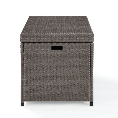 Crosley palm harbor outdoor deals wicker storage bin