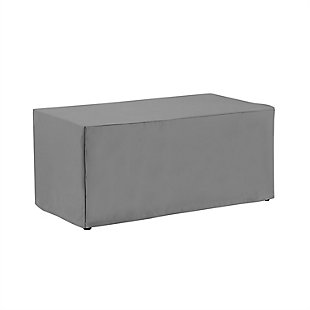 Crosley Outdoor Rectangular Table Furniture Cover, Gray, large