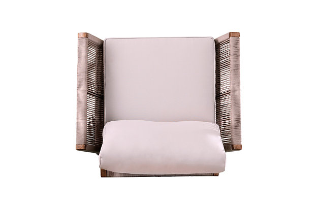 Channa Outdoor Armchair With Cushions, Outdoor Armchair Cushions