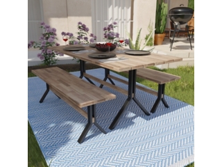 Southern Enterprises Furniture Jaymes Outdoor Dining Set of
